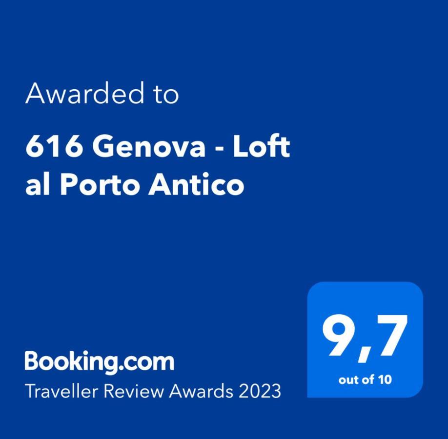 616 Genova - Loft Al Porto Antico Leilighet Eksteriør bilde